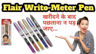 Writo meter ball pen flair full review writometerpen [upl. by Lucine984]