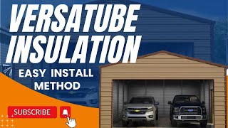 VersaTube® Metal Building Insulation New or Existing metalbuildings [upl. by Ragas]