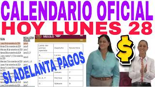 📅OFICIAL 📅YA HAY FECHAS🔥 PAGOS CALENDARIO ADULTOS MAYORES 65 Y MÁS HOY SHEINBAUM Y ARIADNA MONTIEL🙏 [upl. by Stanislas]