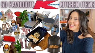 KMART HOMEWARES HAUL  50 FAVOURITE KMART KITCHEN ITEMS • KMART ESSENTIALS • AUSTRALIA [upl. by Adnah]