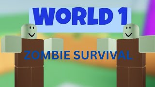 Zombie Survival Sim It took me 3 days to do 😢 TRAILER GAME OUT NOW Game LINK IN the chat [upl. by Benoit]