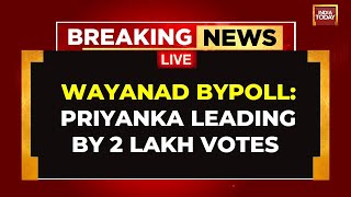 Wayanad By Election Result LIVE Updates Debutant Priyanka Gandhi Widens Gap By Over 2 Lakh Votes [upl. by Deacon]