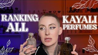 RANKING ALL KAYALI PERFUMES  LAYERING COMBINATIONS [upl. by Sidnal]