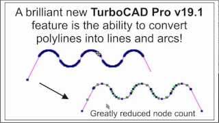 Convert polylines into lines and arcs [upl. by Eelak356]