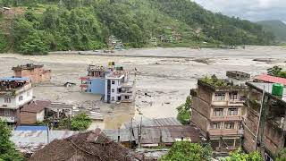 Melamchi during Flood [upl. by Ceporah]