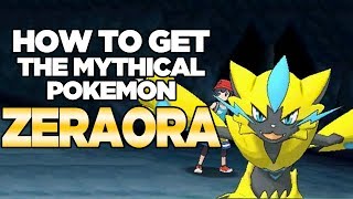 How To Get Mythical Pokemon Zeraora for Pokemon Ultra Sun and Moon  Austin John Plays [upl. by Middleton314]