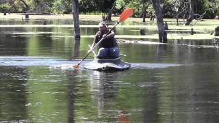 Four Rivers Teal Chaser paddled and push poled [upl. by Adirahs340]