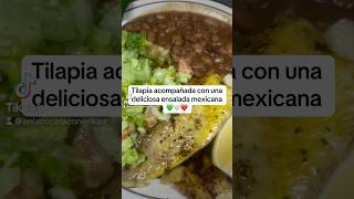 Tilapia a mi estilo ❤️ youtubeshorts cocinamexicana mexicancuisine comidasmexicanas subscribe [upl. by Otreblif999]