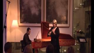 Mahan Esfahani amp Michala Petri  Handel Sonata [upl. by Ernaline320]