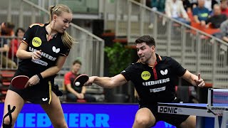 FULL MATCH  Patrick Franziska Annett Kaufmann vs Sofia Polcanova  2024 European Championships [upl. by Eitsud816]