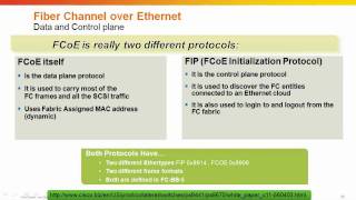 Fibre Channel over Ethernet FCoE Webcast [upl. by Ettenoj246]