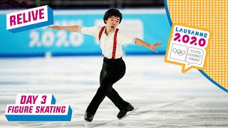 RELIVE  Figure Skating  Mens Single Free Programme  Day 3  Lausanne 2020 [upl. by Hammad]