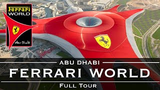 Start Your Engines Top Rides Ferrari World Abu Dhabi 2023 [upl. by Anirad396]