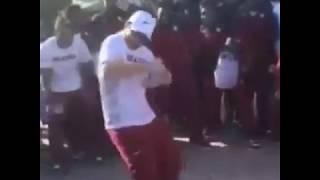 Baker Mayfield dancing around teammates Oklahoma player Baker Mayfield dance Oklahoma QB dancing [upl. by Bremer]