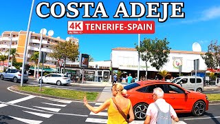 TENERIFE  COSTA ADEJE  Look at the Current Situation in this Place ☀️ 4K Walk ● April 2024 [upl. by Marie-Ann]