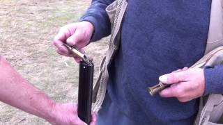 How to load a black powder muzzle loader [upl. by Nanine566]