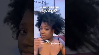 The 4C hair rescue mission naturalhair 4cnaturalhair 4chair 4cnaturalhaircare youtubeshorts [upl. by Sulecram]