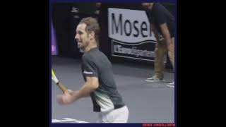 Retiring Richard Gasquet Becomes SecondOldest Player To Win Moselle Open Match [upl. by Mirisola499]