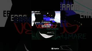 Error Sans vs Nightmare Sans fypシ゚ [upl. by Omidyar]