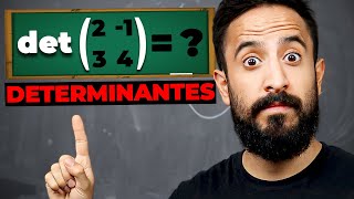 🔥 Lo que quizá NO SABIAS 🔥  DETERMINANTE de una MATRIZ [upl. by Ikuy]