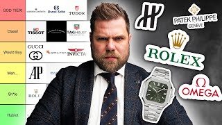 Watch Expert Brutally Ranks Watch Brands For 2024 Harshest yet [upl. by Gherardo]