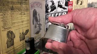 Vintage Ronson Standard Automatic Petrol Lighter No Monogram [upl. by Elocal44]