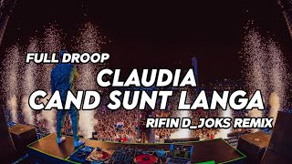 FULL DROOP CLAUDIA CAND SUNT LANGA PARTY SENTAK  RIFIN DJOKS REMIX  BASSGANGGA 2024 [upl. by Audette]