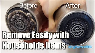 How to Remove Hard Water Deposits on Your FaucetShower Head [upl. by Gnat590]