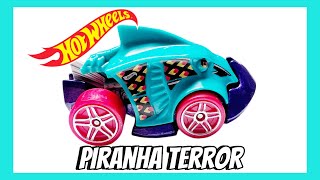 Piranha Terror Unleash the Fierce Hot Wheels DieCast Review [upl. by Ydniw793]