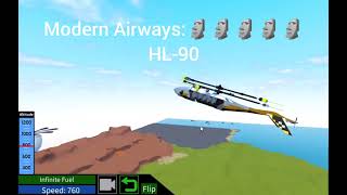 Roblox plane crazy normal helicopter VS my Helicopter [upl. by Josey]