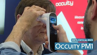 Occuity showcases the PM1  handheld noncontact pachymetry [upl. by Jameson]