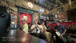 Small Jazz Band amp Alapar feat Richard Scott Beale Street Blues NOLA 2024 [upl. by Rech]