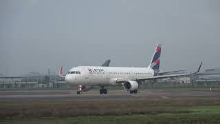 Airbus A321211 quot LATAM Airlines quot Taking Off At Santiago De Chile Airport [upl. by Thanos]