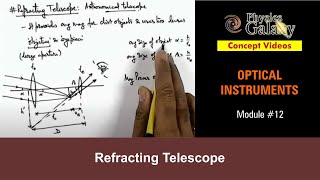 Class 12 Physics  Optical Instruments  12 Refracting Telescope  For JEE amp NEET [upl. by Julieta369]