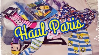 Haul 1 Weekend à Paris ♥ Primark Sephora [upl. by Schaab]