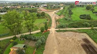 🚀 Montelupo Fiorentino e Capraia e Limite collegati da un nuovo ponte Il sorvolo del drone [upl. by Critta]