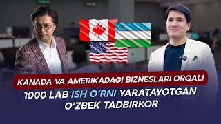 Kanadada 100 Million Dollarlik Kompaniya Egasining O’zbekistondagi ofisi [upl. by Woodall]