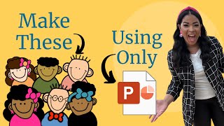 Create Your Own Clip Art Using POWERPOINT [upl. by Hagar]