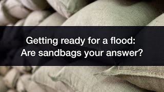 How to Protect Your Home From a Flood Using Sandbags [upl. by Fagan789]