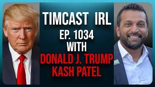 President Trump Talks Immigration amp War WIth Tim Pool w Trump amp Kash Patel  Timcast IRL [upl. by Atiek]