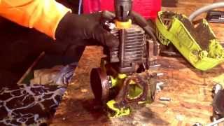 How to diagnose scored Piston and rings on a chainsaw [upl. by Janifer]