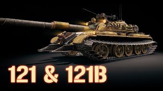 121 amp 121B Skin World Of Tanks [upl. by Nereids]