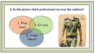 Kids GK test profession dress Identification [upl. by Alyda859]