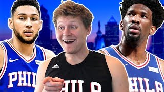 CAN I COMPLETE THE PROCESS PHILADELPHIA 76ers REBUILD  NBA 2K18 MyGM [upl. by Rotkiv]