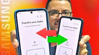 Como Transferir Dados de Celular Samsung para Samsung Passa TUDO [upl. by Hsreh]