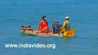 Water Sports at Kovalam Beach Kerala [upl. by Lucian]