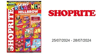 Shoprite specials ZA  25072024  28072024 [upl. by Zasuwa]