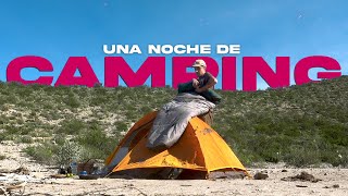 Una noche de CAMPING buscando UN RIO en el monte [upl. by Noreht682]