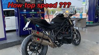 EP3 Top speed Ducati Streetfighter 848 จะได้เท่าไหร่ [upl. by Carolyne]