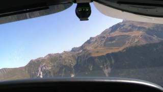 Altiport Courchevel approach and Landing HD [upl. by Elissa]